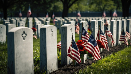 Memorial Day - Remember and Honor Poster Memorial or Veterans Day, 4 July, independence day, labor...