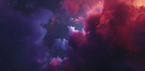 Fototapeta na wymiar abstract space nebula wallpaper