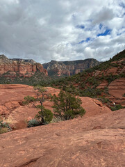 Winter in the red rocks of Sedona, Arizona