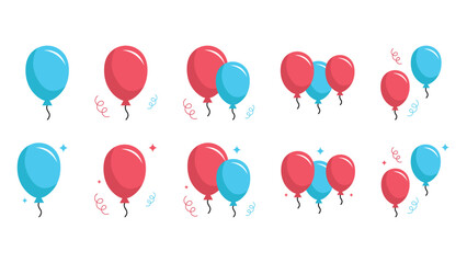 April fools day balloon - obrazy, fototapety, plakaty