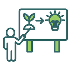 Green Tech Training Icon