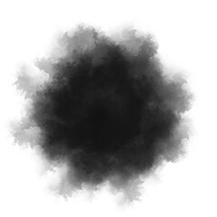 Dust Cloud In black
