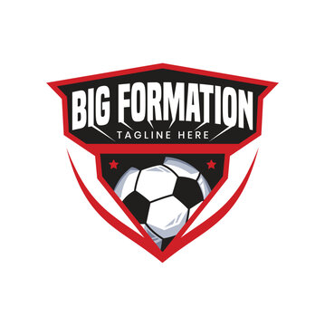 Soccer, Football Badge Logo Design Templates | Sport Team Identity Vector