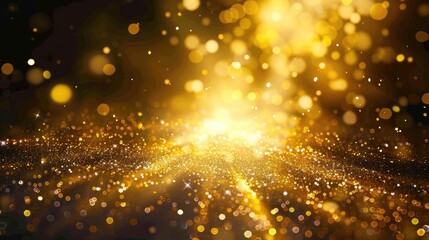 Obraz na płótnie Canvas golden sparkle burst energy sparke glitter background design