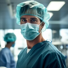 Surgeon's Insight: Delving into the Concentration of a Young Professional