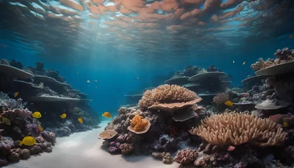 Foto auf Glas coral reef  © mohamed