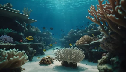 Foto op Plexiglas coral reef and fish © mohamed