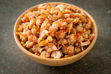 dried shrimps or dried salted prawn