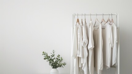Women's white color capsule wardrobe