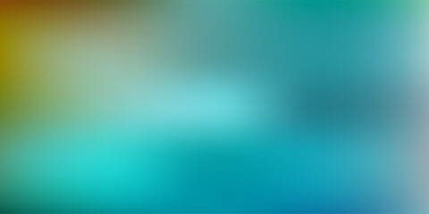 Light blue, yellow vector gradient blur template.