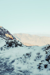 Mount Laguna Winter Time in California