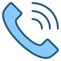 Phone Blue Icon