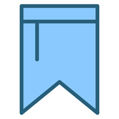 Bookmark Blue Icon