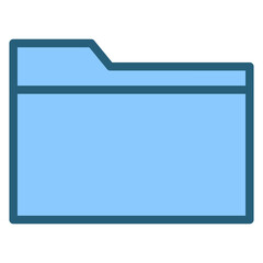 Folder Blue Icon