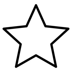 Star Outline Icon