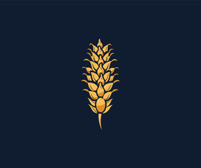 corn logo design template