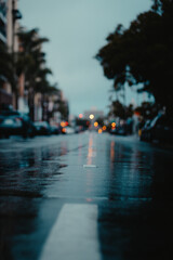 Rainy day on the streets ready for the bokeh shot