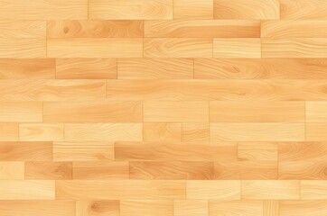 The texture of the parquet.