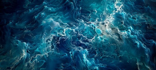 Cerulean Symphony: Captivating Textured Blue Backdrop Conjures Depth and Elegance, Setting the Stage for Mesmerizing Visual Narratives. - obrazy, fototapety, plakaty