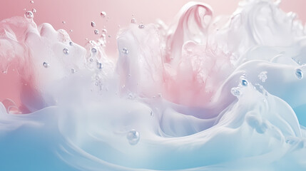 Soap bubbles shampoo texture bath abstract wallpaper background - obrazy, fototapety, plakaty