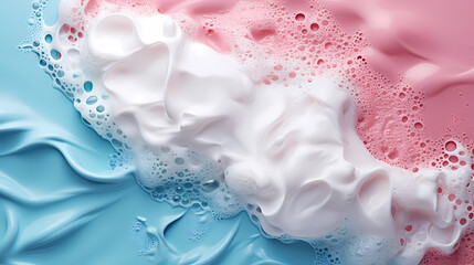 Soap bubbles shampoo texture bath abstract wallpaper background