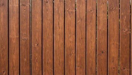 Standalone wooden fence on white background, creating separation - 766066677