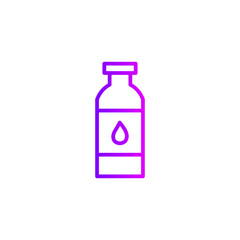 mineral water gradient icon