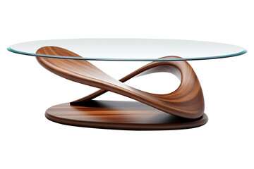 Modern Coffee Table isolated on transparent background Remove png, Clipping Path, pen tool