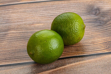 Natural irganic sour ripe lime