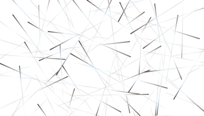 Fotobehang Random chaotic lines abstract geometric texture.. Modern, contemporary art-like illustration. Asymmetrical texture with random chaotic lines. Black and white. Abstract geometric pattern. Vector  © Mst