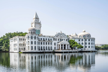 Guangzhou Liuhua Lake Park Frankfurt Garden Castle