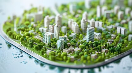 Sustainable Urban Planning Model with Eco Friendly City Layout Designed for Green Living