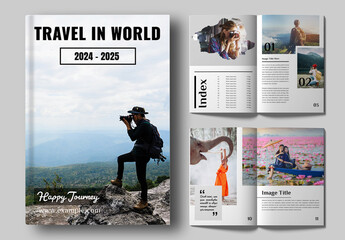 Travel Photobook Layout
