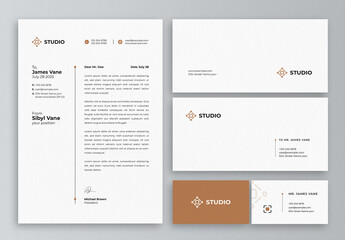 Business Stationery Branding Template
