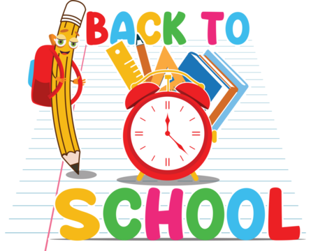 Backpack back to school vector cartoon pencil children beautiful typography t-shirt for children. teacher tee, apparel, vector illustration,graphic template, typography, vintage, teacher's day. - Powered by Adobe