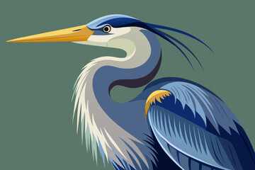 great-blue-heron-white-background.