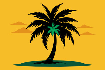 silhouette-vector-of-coconut-tree.