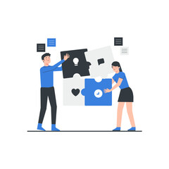 The Business Puzzle: Teamwork and Collaboration for Success