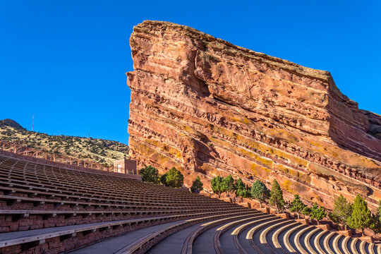 Red Rocks amphitheater - just outside of Denver,Colorado.