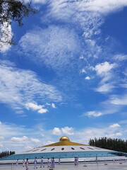 the sky