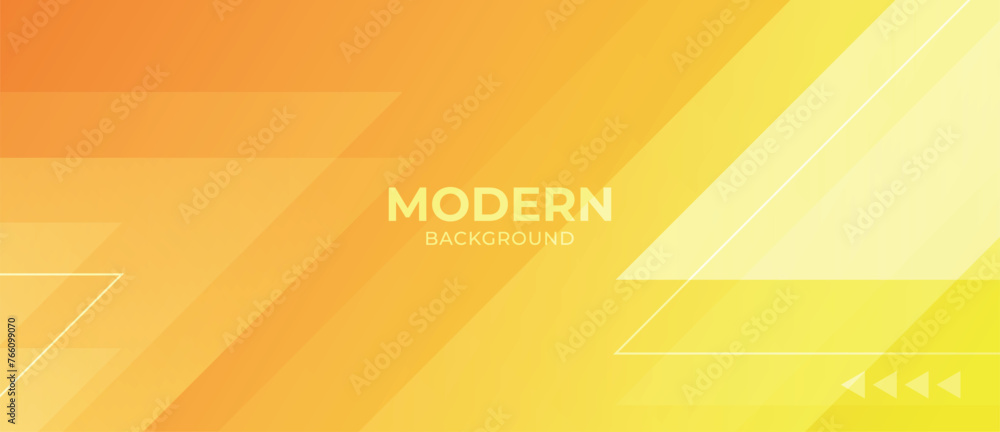 Aufkleber orange background with abstract graphic elements for presentation background design. yellow geometri