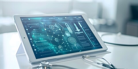 Efficient Digital Healthcare Dashboard on Tablet Device for Optimized Patient Care and Treatment Monitoring