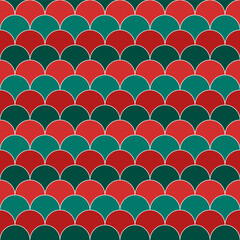 Christmas shade fish scales pattern. fish scales pattern. fish scales seamless pattern. Decorative elements, clothing, paper wrapping, bathroom tiles, wall tiles, backdrop, background.