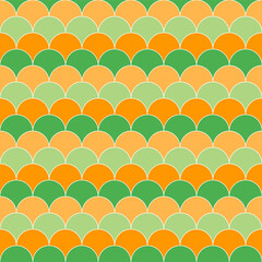 St. Patrick's day shade fish scales pattern. fish scales pattern. fish scales seamless pattern. Decorative elements, clothing, paper wrapping, bathroom tiles, wall tiles, backdrop, background.