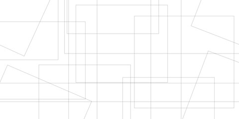 Abstract background with lines, White color technology concept geometric line vector background. Design use for wallpaper, banner, poster, template and many more.