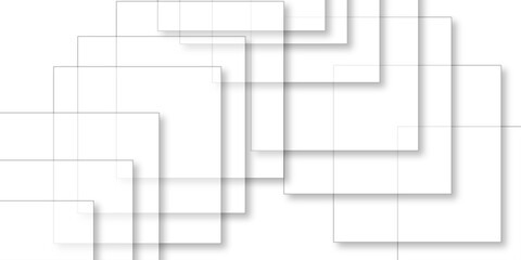 Abstract white geometric square pattern texture. Modern geometric square abstract graphic design banner pattern background. You can use for wallpaper, banner, poster, template and many more.