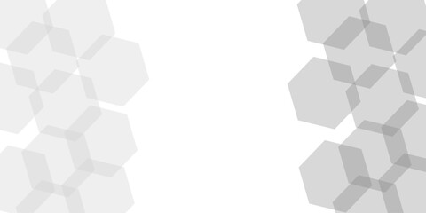 Abstract background with honeycombs seamless pattern hexagon. Abstract background with lines. Futuristic abstract honeycomb mosaic gray technology background. geometric mesh cell texture. 