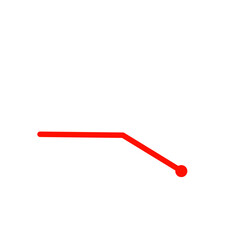Infographic Pointer Red Line 