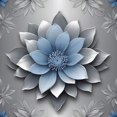 seamless floral pattern design art work for textile fabrics.