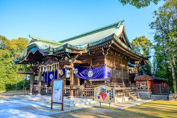 春の唐津神社　佐賀県唐津市　Karatsu Shrine in spring. Saga Pref, Karatsu City.